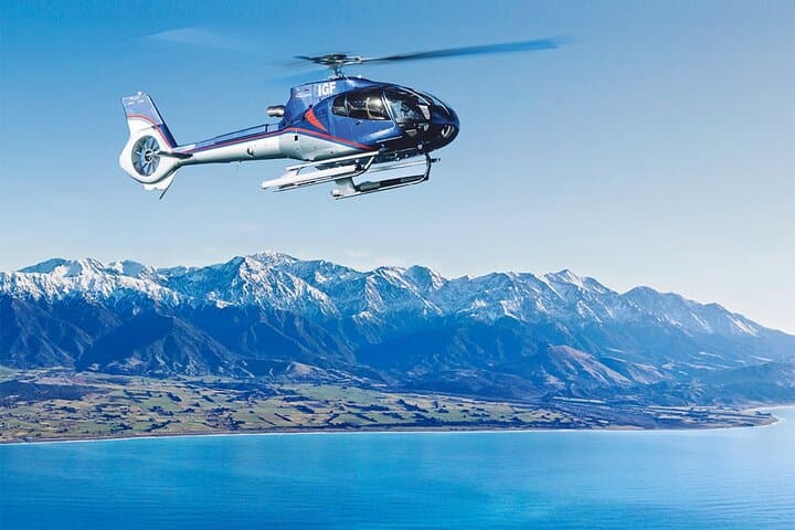 Helicopter Whale Watching Kaikoura — Christchurch Scenic Flight photo 2