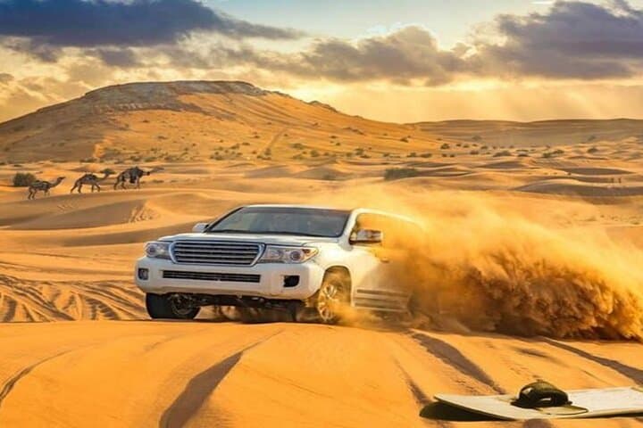 Dubai Desert Safari: Dune Bashing, Camel Rides & Bedouin-Style BBQ Experience photo 2