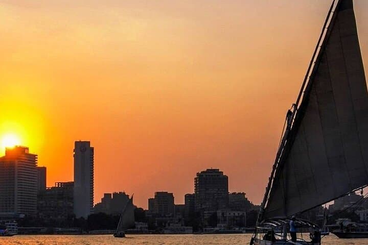 Nile Sunset Felucca, Cairo Tower & Downtown Night Walk photo 3
