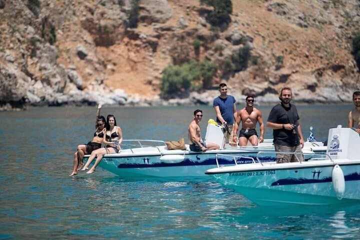Half-Day Boat Safari from Georgioupolis, Crete — Cave Swim & Crystal Waters photo 3