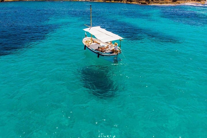 Hidden Coves and Sunset Snorkel: Private 4-Hour Mediterranean Boat Tour in Ibiza photo 3