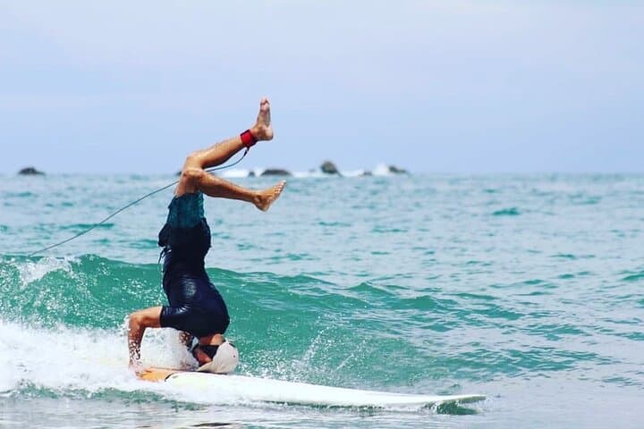 Private Surf Lessons on Manuel Antonio Beach: Learn to Stand with Alejandro