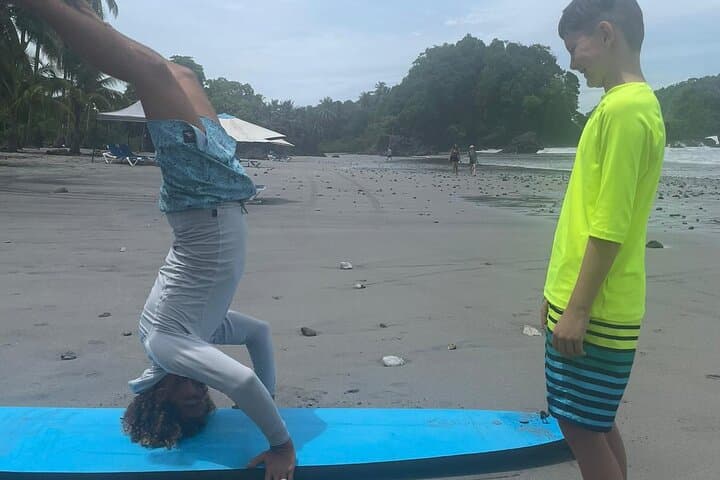 Private Surf Lessons on Manuel Antonio Beach: Learn to Stand with Alejandro photo 4