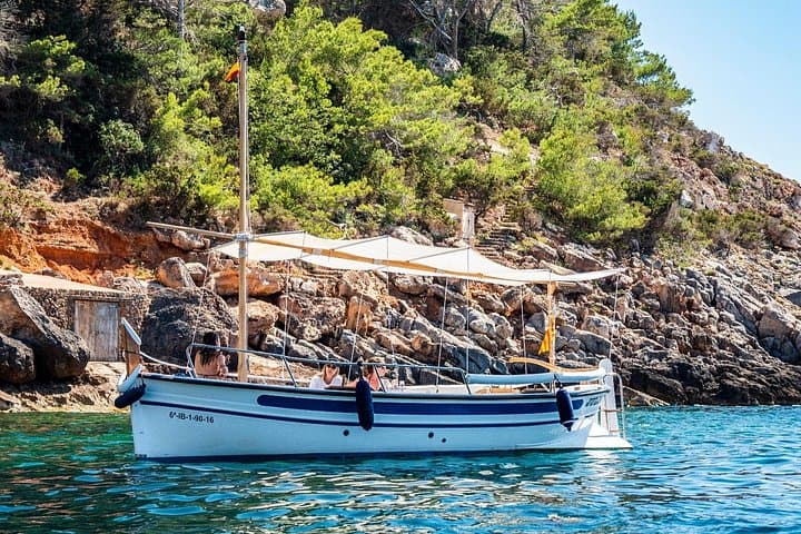 Hidden Coves and Sunset Snorkel: Private 4-Hour Mediterranean Boat Tour in Ibiza photo 2