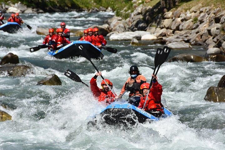 Extreme Rafting on the Noce River — 18 km Val di Sole Whitewater Descent