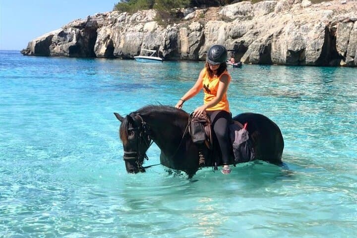 Horseback Riding to Cala Mitjana: Beginner-Friendly Ride on Menorca's South Coast photo 3