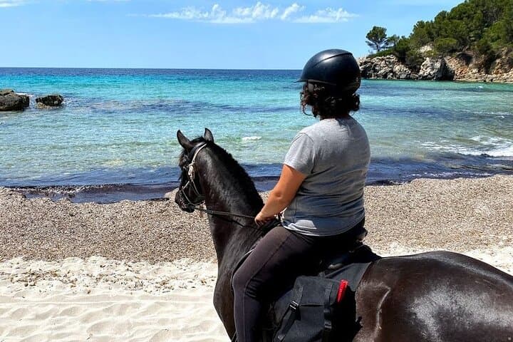 Horseback Riding to Cala Mitjana: Beginner-Friendly Ride on Menorca's South Coast photo 2