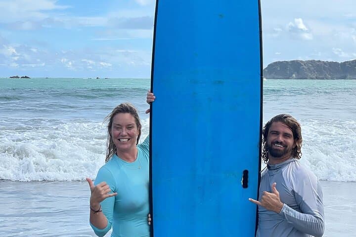 Private Surf Lessons on Manuel Antonio Beach: Learn to Stand with Alejandro photo 5