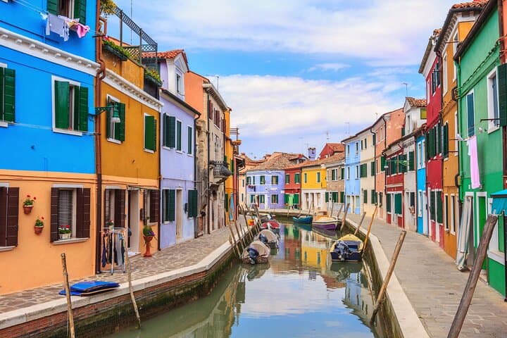 Private Murano and Burano VIP Boat Tour from Venice