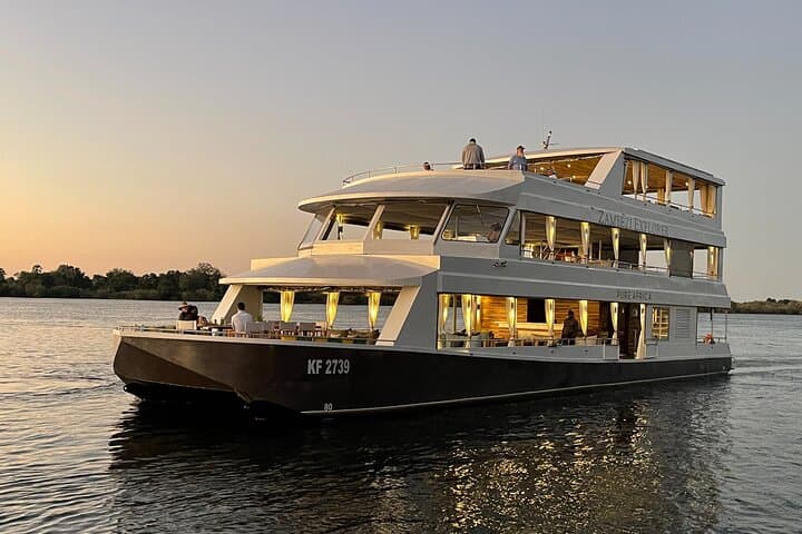 Sunset Cruise on the Zambezi River — Zambezi Explorer at Victoria Falls photo 2