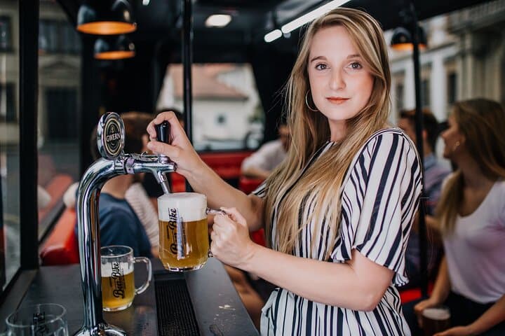 Prague Beer Bus: Adults-Only City Sightseeing with Draft Beer photo 4