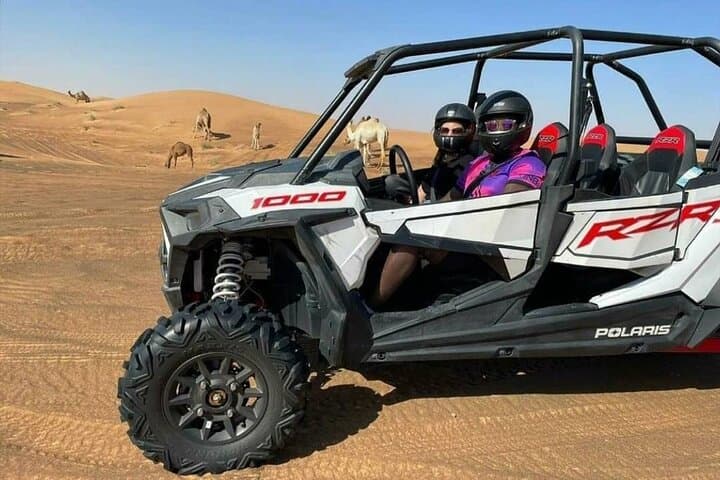 Drive a Polaris RZR X4 Through Dubai Desert Dunes – Guided Buggy Adventure photo 3