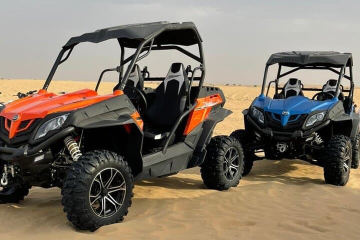 Self-Drive ZForce 550cc Desert Buggy Adventure in Dubai's Red Dunes photo 4