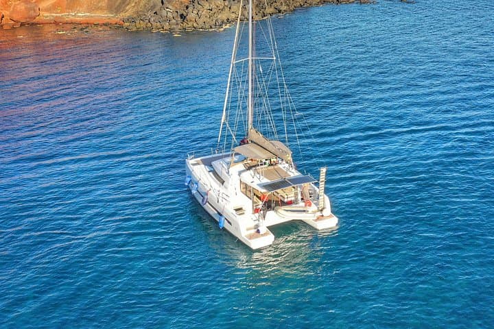 Santorini Luxury Catamaran Cruise: Caldera Sailing, Snorkel & Hot Springs photo 4