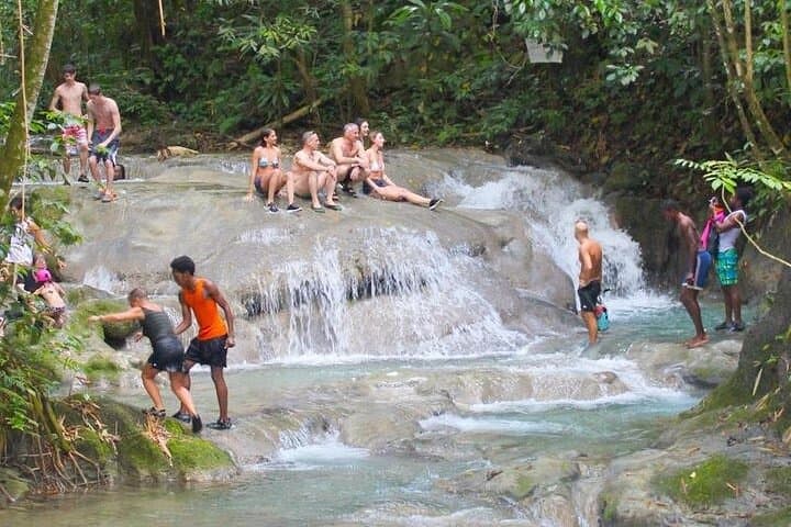 Mayfield Falls & Benta Falls Private Tour from Montego Bay — Natural Pools and Waterfall Swim