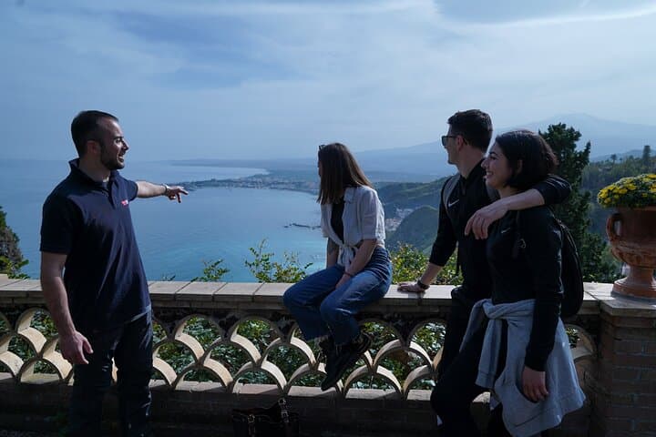 Full-Day Mt. Etna & Taormina Tour from Catania: Volcano Hikes, Lava Caves & Coastal Views