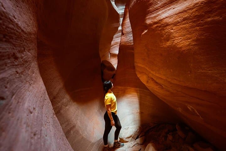 Discover East Zion’s Crimson Canyon: Slot Canyon Hike and UTV Thrill Ride