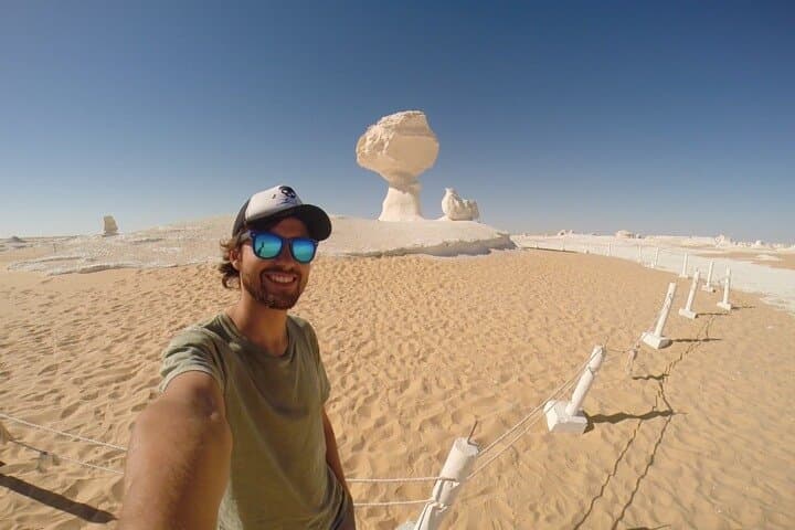 White Desert & Bahariya Oasis: 3-Day Private Camping Adventure from Cairo