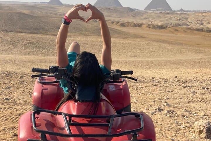 Giza Camel & ATV Adventure: Private 4‑Hour Pyramids Tour from Cairo