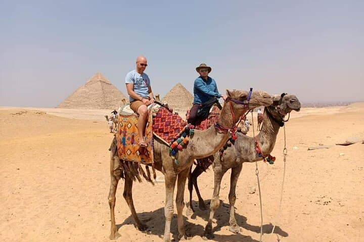 Giza Pyramids Private Tour with Camel, ATV Quad & Koshary Lunch photo 3