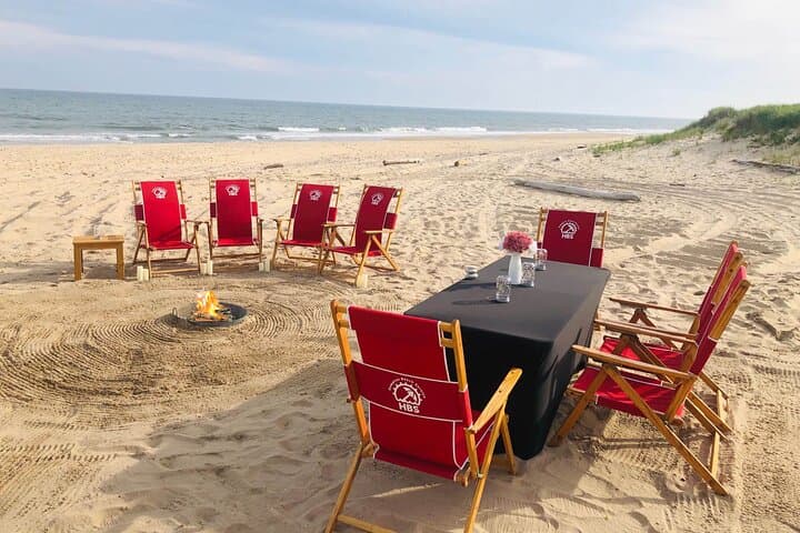 Luxury Beach Bonfire and Picnic Dinner at Town Line Beach — East Hampton Evening Experience photo 3