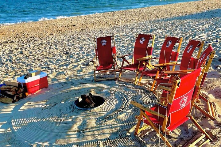 Private Beach Bonfire in Montauk: Sunset Fire, S'mores & Attended Beach Setup photo 3