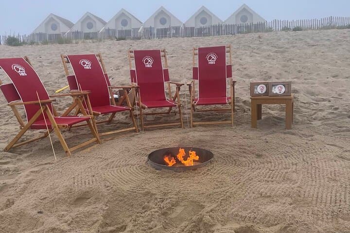 Private Beach Bonfire in Montauk: Sunset Fire, S'mores & Attended Beach Setup photo 6