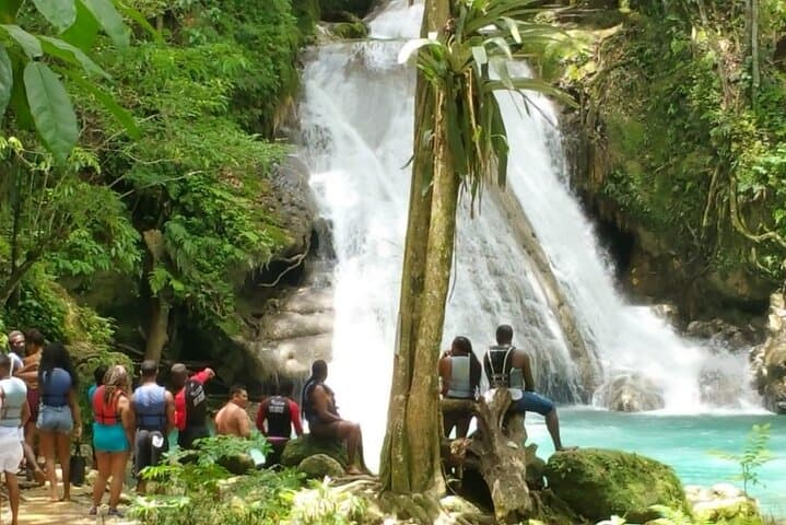 Blue Hole and Dunn's River Combo: Ocho Rios Waterfall Adventure from Montego Bay photo 6