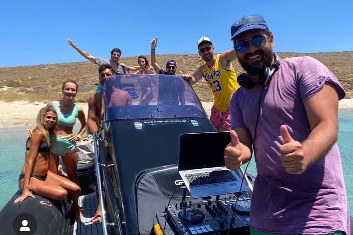Private 7-Hour Speedboat Tour to Antiparos & Despotiko — Snorkel Caves, Beaches and Archaeology photo 6