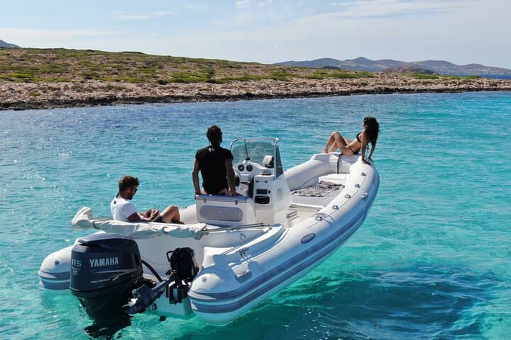 Private 7-Hour Speedboat Tour to Antiparos & Despotiko — Snorkel Caves, Beaches and Archaeology photo 5