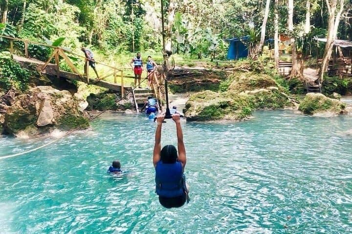 Blue Hole & Secret Falls Private Tour — Ocho Rios Waterfall Swim and Jungle Hike photo 5