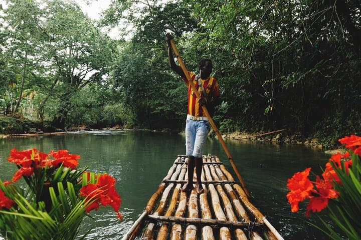Rio Nuevo Bamboo Rafting and Dunn's River Falls Day Trip from Montego Bay photo 6
