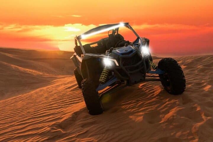 Dubai Desert UTV Adventure with Camel Ride — Self-Drive Can-Am Dune Safari photo 2
