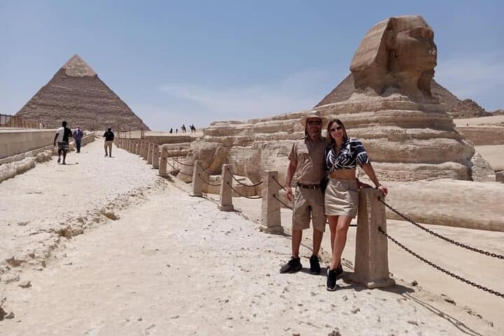 Giza Pyramids Private Tour with Camel, ATV Quad & Koshary Lunch photo 2