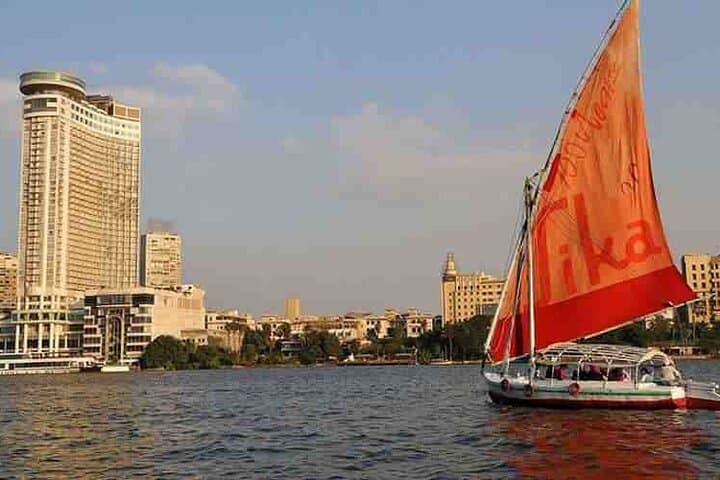 Felucca Ride on the Nile in Cairo — Sunset Cruise and City Lights photo 4