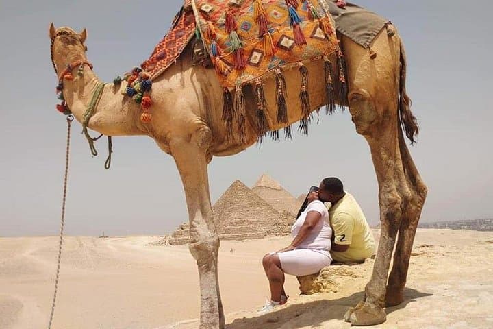 Camel Ride and Bedouin Dinner Near the Giza Pyramids: Private Sahara Evening photo 1