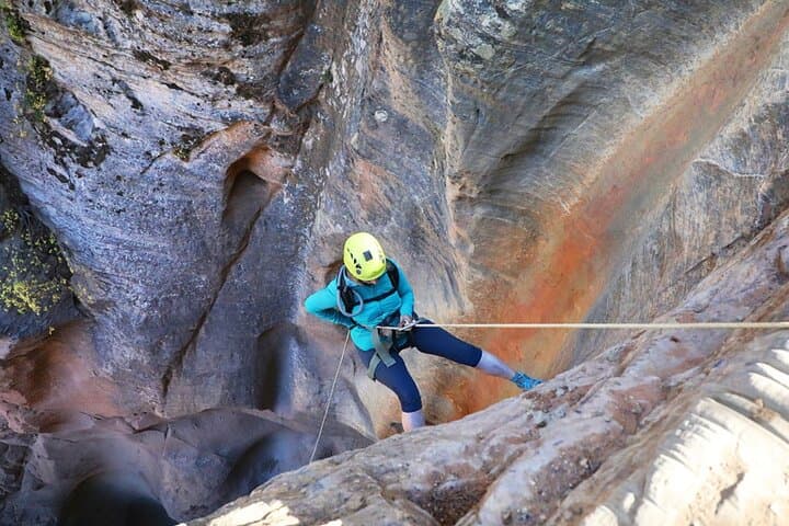 Exploring East Zion's Stone Hollow: A Full-Day Slot Canyon Canyoneering Adventure photo 4