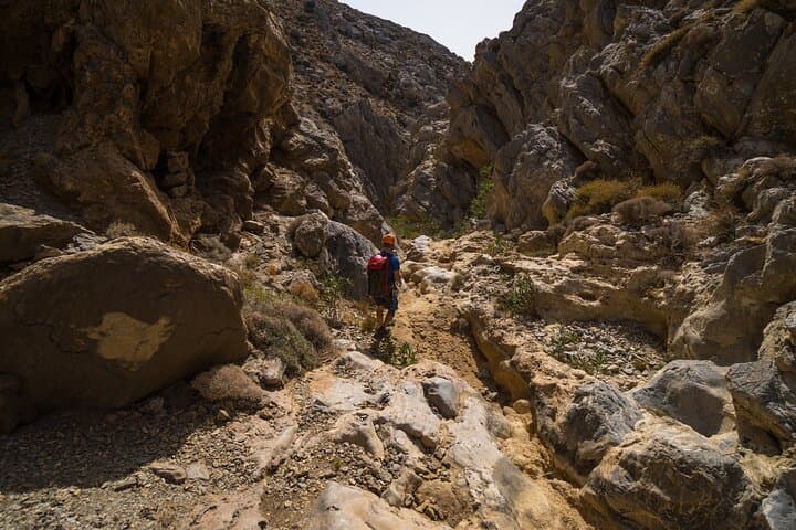 Tsoutsouras Canyon Canyoning: Abseil to the Libyan Sea in South Crete photo 3