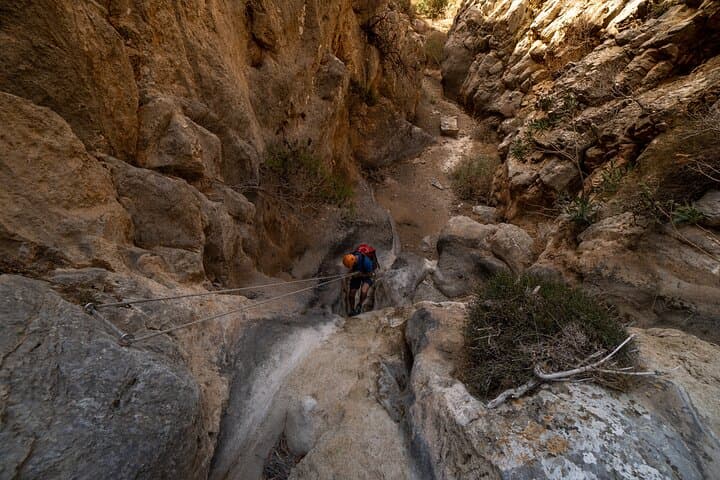 Tsoutsouras Canyon Canyoning: Abseil to the Libyan Sea in South Crete photo 5