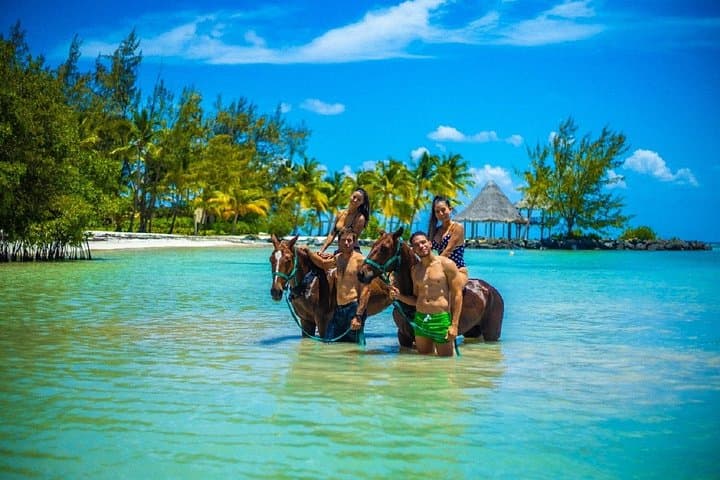 Swim with Horses in Punta Cana: Beach Horseback Ride and Indigenous Eyes Lagoon photo 1