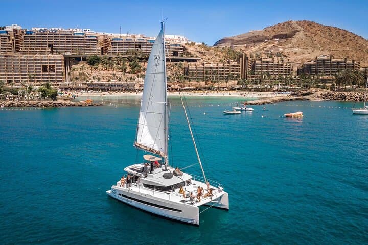 Morning Cruise from Puerto Rico: Snorkel, Kayak & Coastal Caves in Gran Canaria