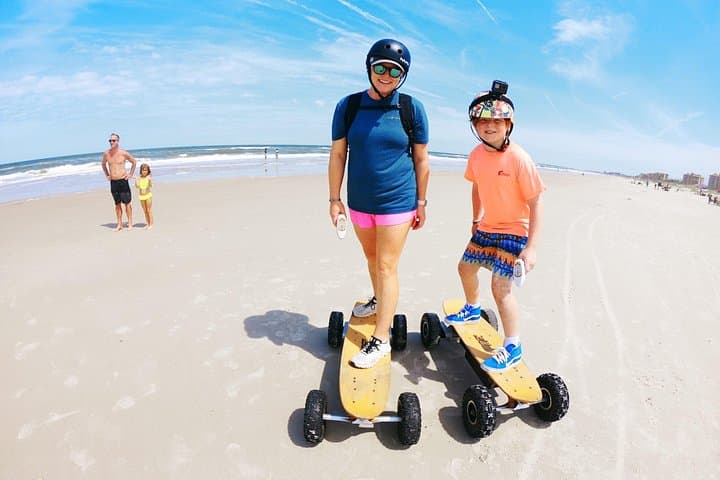 Electric Skateboard Beach Tour on Amelia Island — Kid-Friendly Rides & Shark Tooth Hunts photo 2