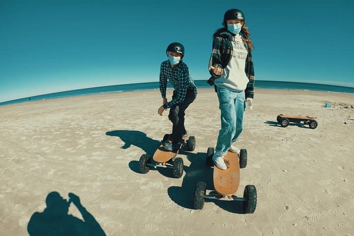 Electric Skateboard Beach Tour on Amelia Island — Kid-Friendly Rides & Shark Tooth Hunts photo 4
