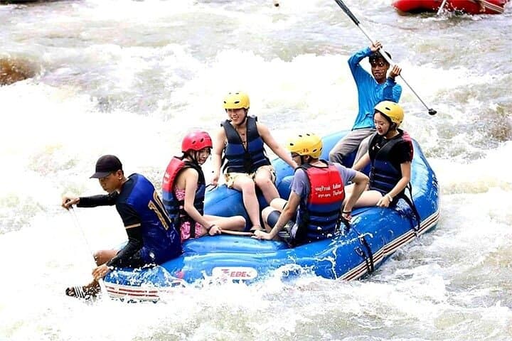 Phuket to Phang Nga White Water Rafting, Zipline & Waterfall Day Tour photo 2