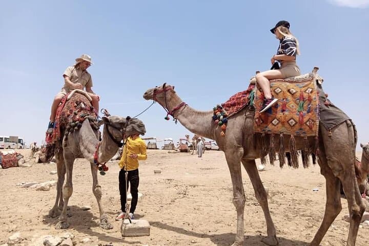 Private Half-Day Giza Pyramids & Sphinx Tour with Camel Ride and Papyrus Experience photo 3