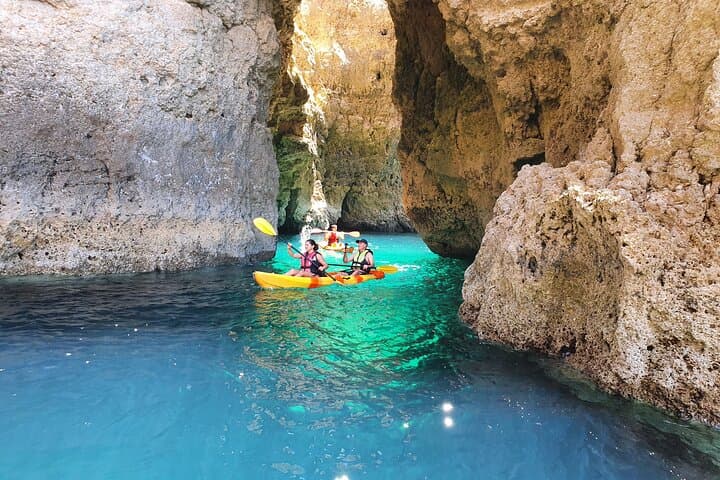 Ponta da Piedade Kayak & Catamaran Tour from Lagos — Caves, Cliffs & Swimming photo 5