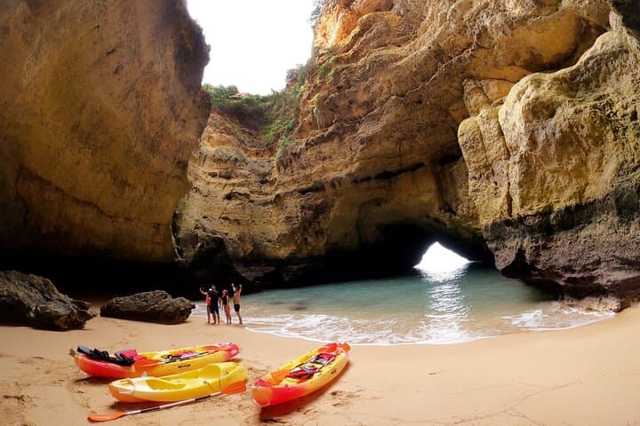 Sea-Kayak Benagil: Guided Kayak Tour to the Algarve Caves from Benagil Beach photo 2