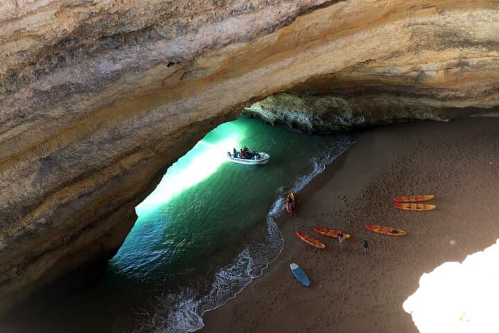 Sea-Kayak Benagil: Guided Kayak Tour to the Algarve Caves from Benagil Beach photo 4