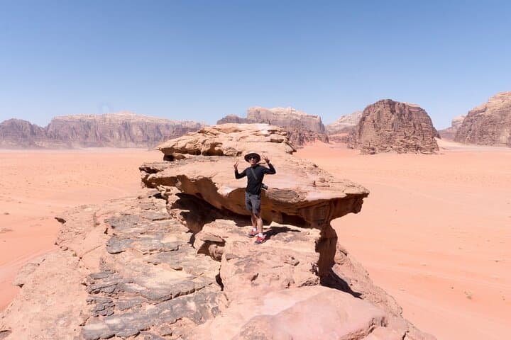 Half-Day Wadi Rum Jeep and Camel Tour with Sandboarding photo 3
