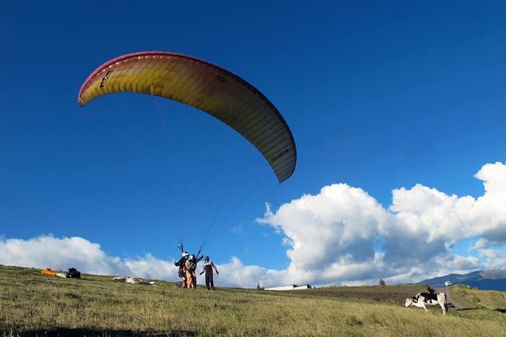 Soar Over Baños: Tandem Paragliding with Tungurahua Views photo 2